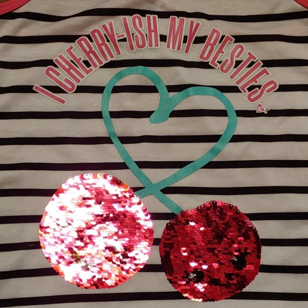 NWOT Justice size 12 flip sequins tank